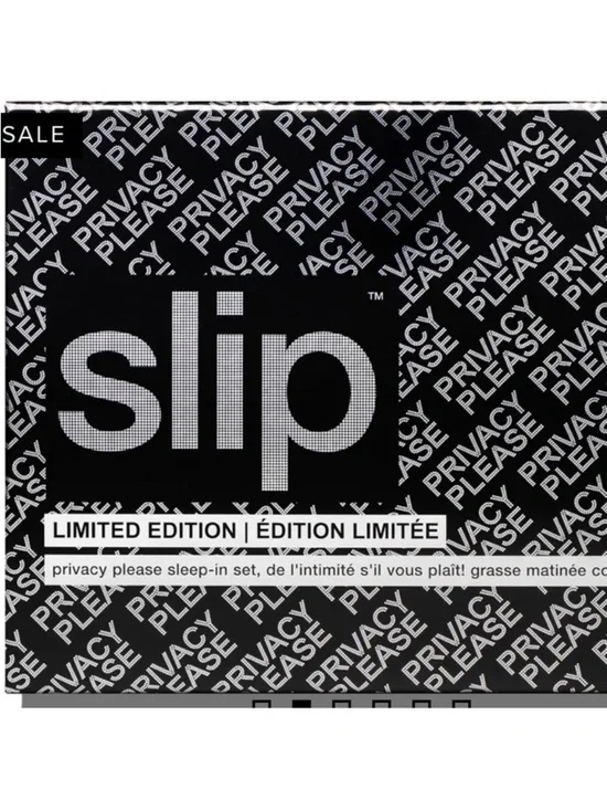 slip Black Rhinestone 'Privacy Please' Sleep Mask - Picture 2 of 3